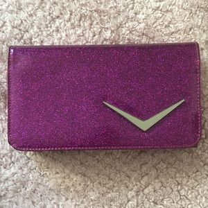 Lux De Ville Electric Purple Sparkle Wallet
